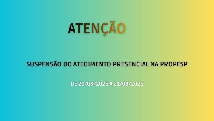 Os interessados devem buscar contato via e-mail institucional